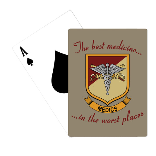 1/18 CAV Medics Playing Cards - P866J6