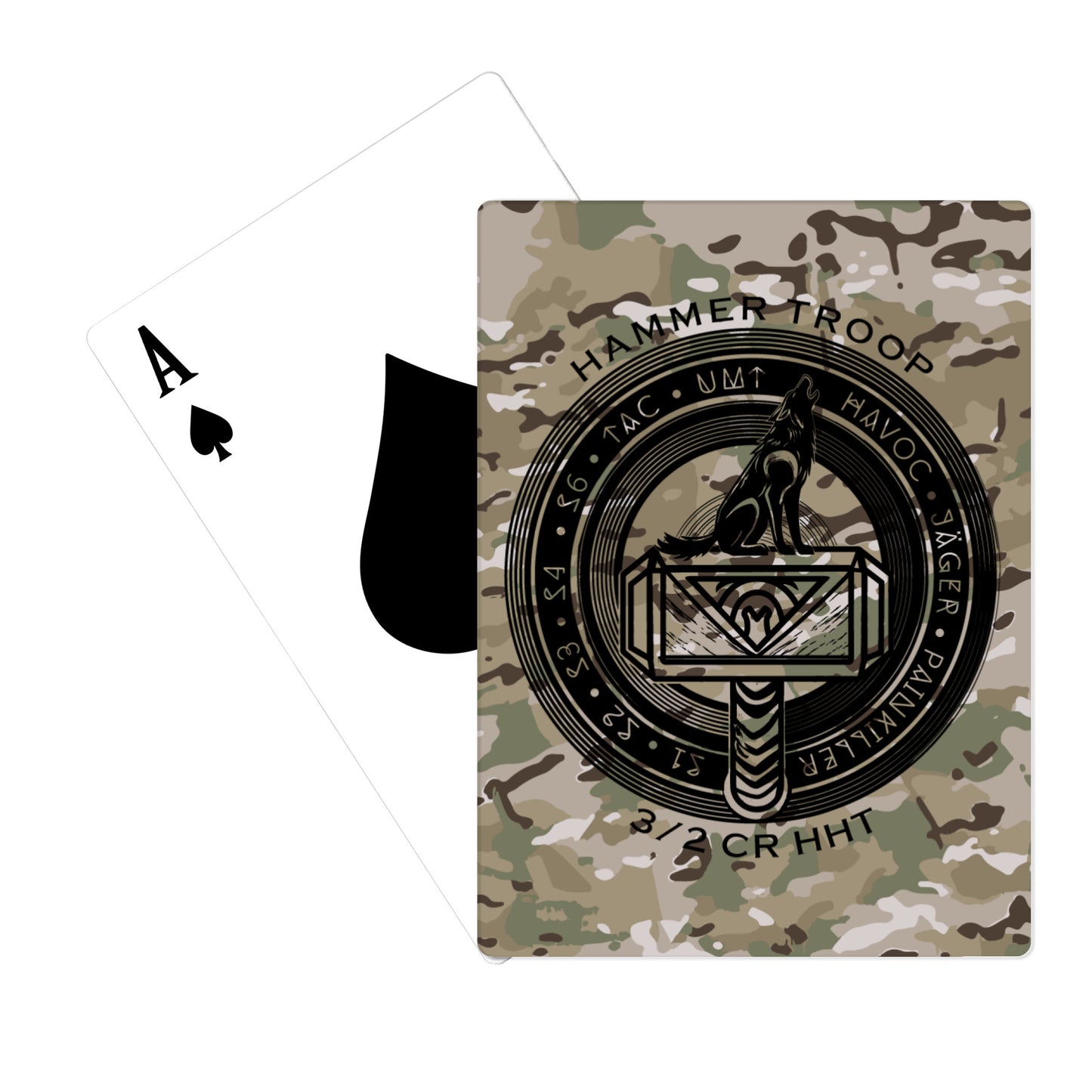 Hammer Troop, 3/2CR Playing Cards - hhAsqy