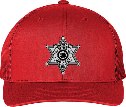 Carroll County Sheriff's Office Embroidered Snapback Trucker Cap - CCSBAW