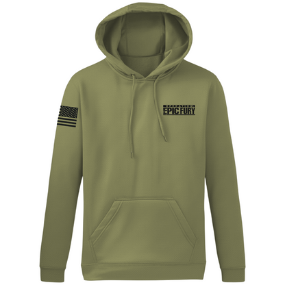 Operation Epic Fury Hi-Tech Performance Hoodie - Eagle