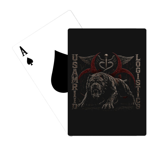 USAMRIID Logistics Playing Cards - WFJS6j
