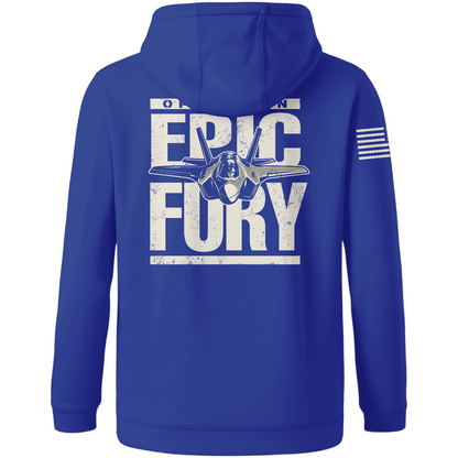 CUSTOM Operation Epic Fury Hi-Tech Performance Hoodie - Plane