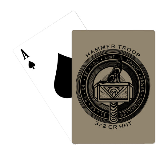Hammer Troop, 3/2CR Playing Cards - n6b293
