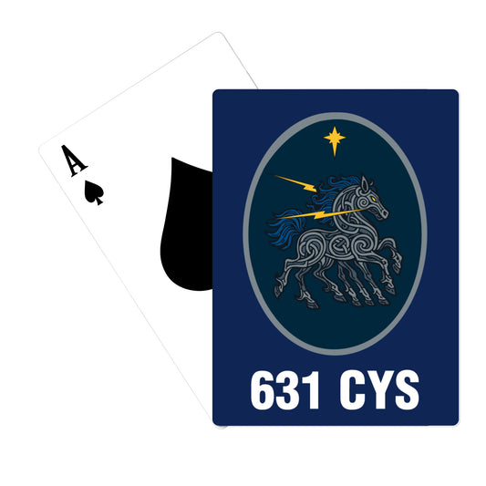 631 Cyberspace Squadron Playing Cards - w9VNTv