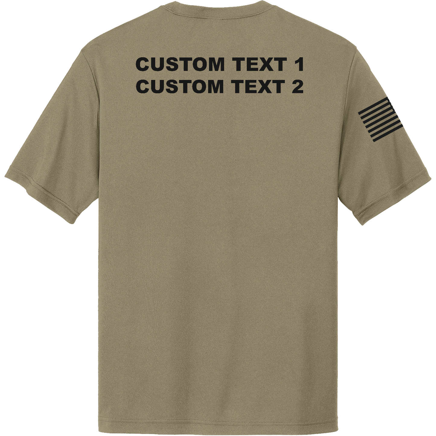 CUSTOM Operation Epic Fury Hi-Tech SS Performance Tee - Eagle Flag
