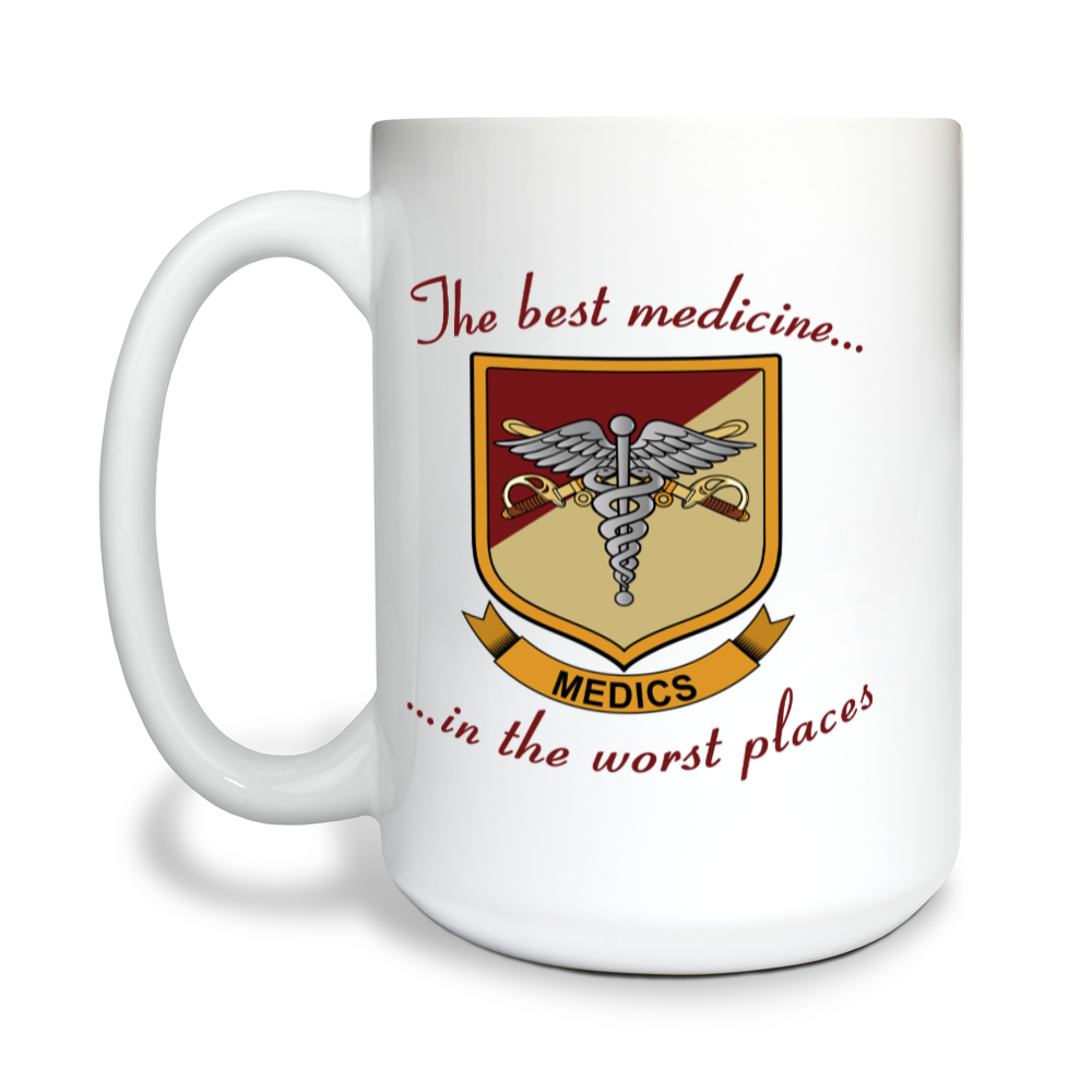 1/18 CAV Medics 15 oz White Ceramic Mug - CBbK2N