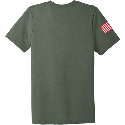 Emblem Basics Comfort Unisex Triblend SS Tee - Color Flag