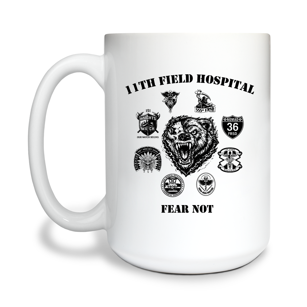 11th Field Hospital 15 oz White Ceramic Mug - yrYfTG