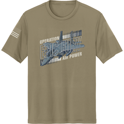 CUSTOM Operation Epic Fury Hi-Tech SS Performance Tee - Strike