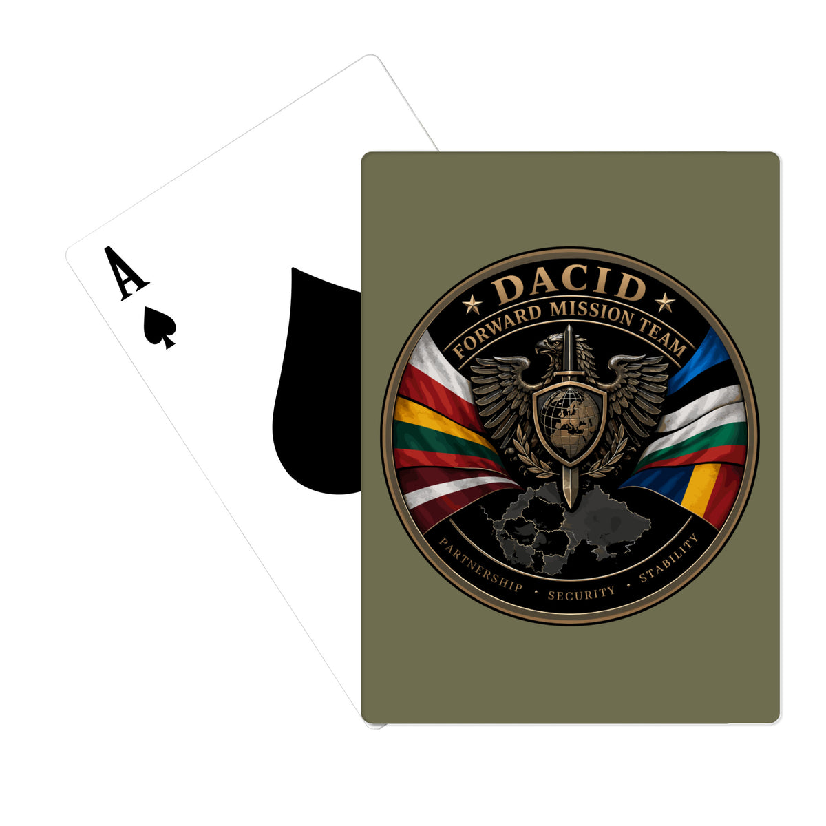 DACID Forward Missions Playing Cards - EqhYvH