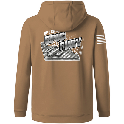 CUSTOM Operation Epic Fury Hi-Tech Performance Hoodie - Supersonic