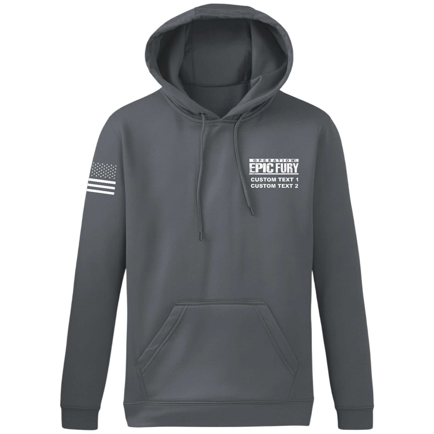 CUSTOM Operation Epic Fury Hi-Tech Performance Hoodie - Supersonic
