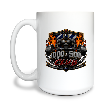 HHC, DSTB, 3DSB 15 oz White Ceramic Mug - X3shyY