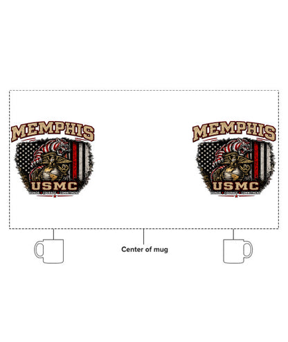 University of Memphis NROTC Ceramic Mug - kZznmt