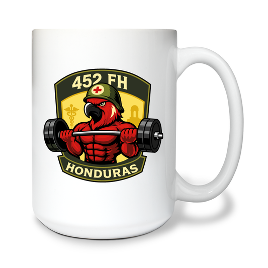 452 MED DET 15 oz White Ceramic Mug - Mmsk8H