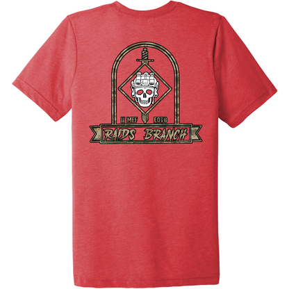II MEF EOTG, Amphibious Raids Branch Comfort Unisex Triblend SS Tee - 9T3JPV