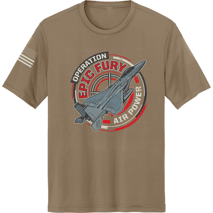 CUSTOM Operation Epic Fury Hi-Tech SS Performance Tee - Launch