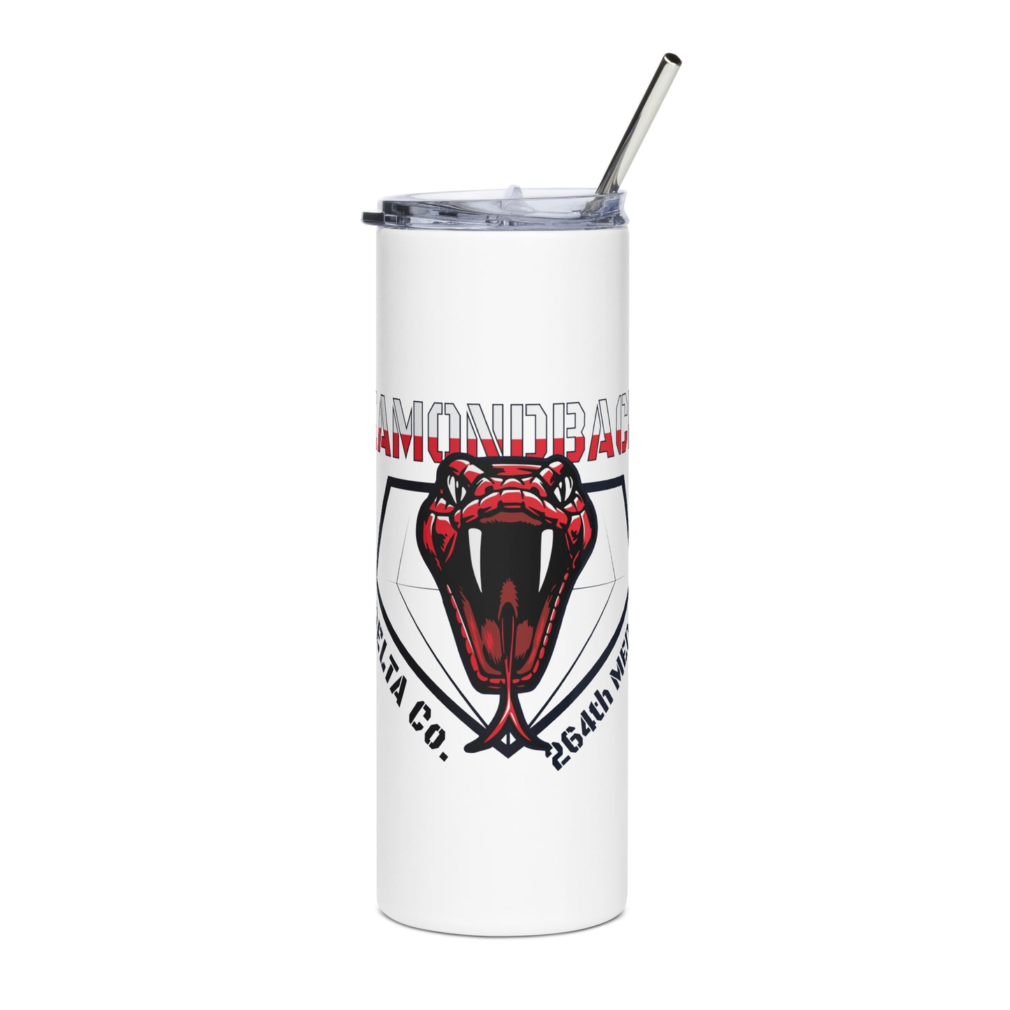 Delta Company, 264th MED BN Stainless Steel Tumbler - hTDKC4