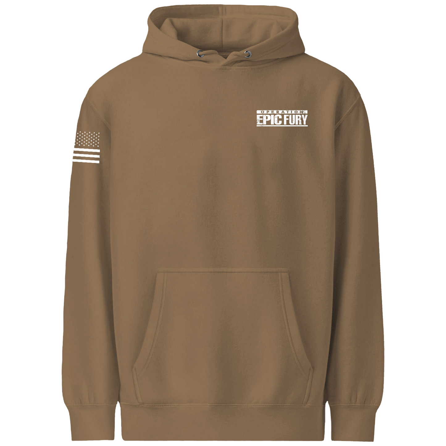 Operation Epic Fury Comfort Unisex Hooded Sweatshirt - Supersonic