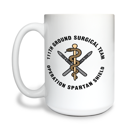 111th Ground Surgical Team Ceramic Mug - 6qSFpK