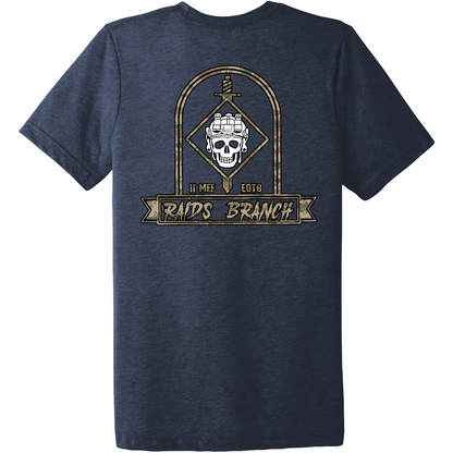 II MEF EOTG, Amphibious Raids Branch Comfort Unisex Triblend SS Tee - 9T3JPV