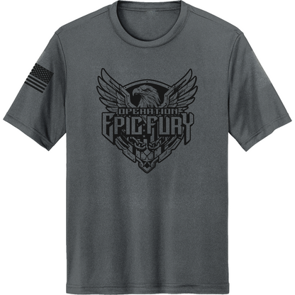 Operation Epic Fury Hi-Tech SS Performance Tee - Eagle