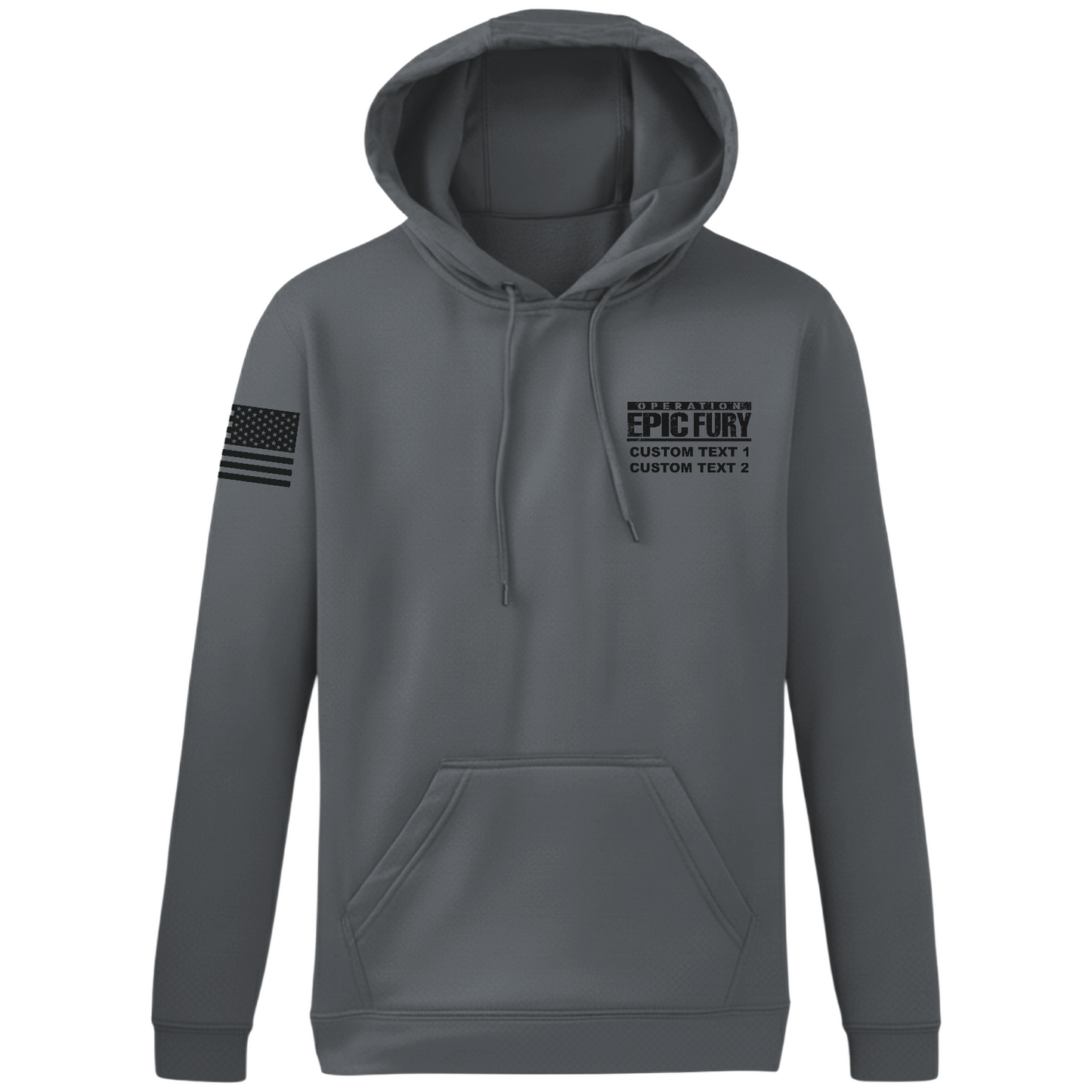 CUSTOM Operation Epic Fury Hi-Tech Performance Hoodie - Eagle