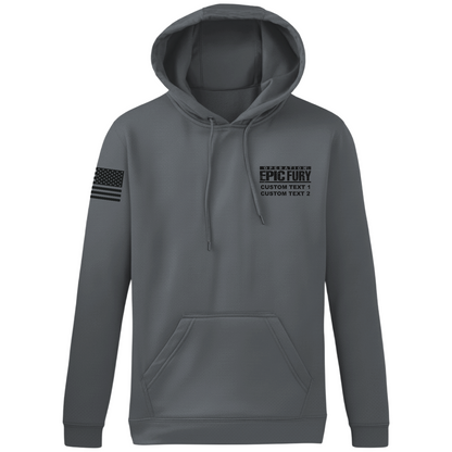 CUSTOM Operation Epic Fury Hi-Tech Performance Hoodie - Eagle