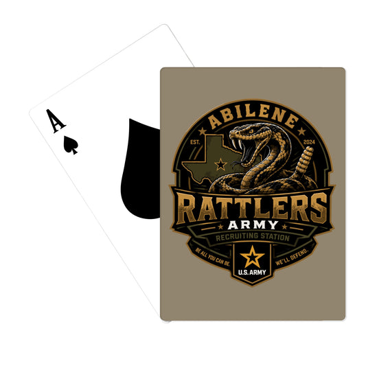 Abilene recruiting station Playing Cards - LaEfhB