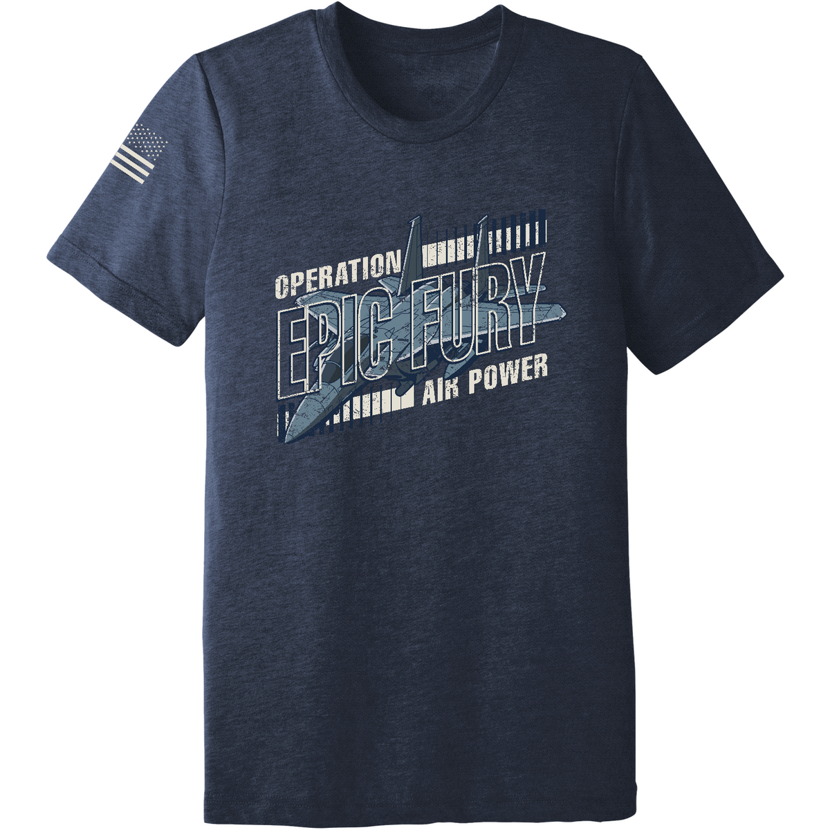 CUSTOM Operation Epic Fury Comfort Unisex Triblend SS Tee - Strike