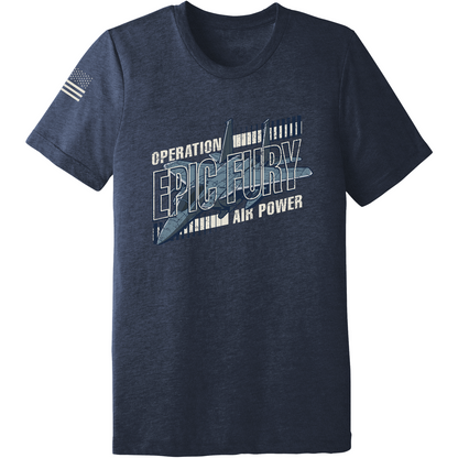 CUSTOM Operation Epic Fury Comfort Unisex Triblend SS Tee - Strike