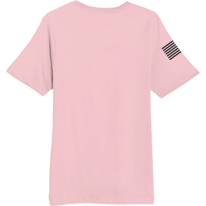 Emblem Basics Comfort Unisex Cotton SS Tee - Black Flag