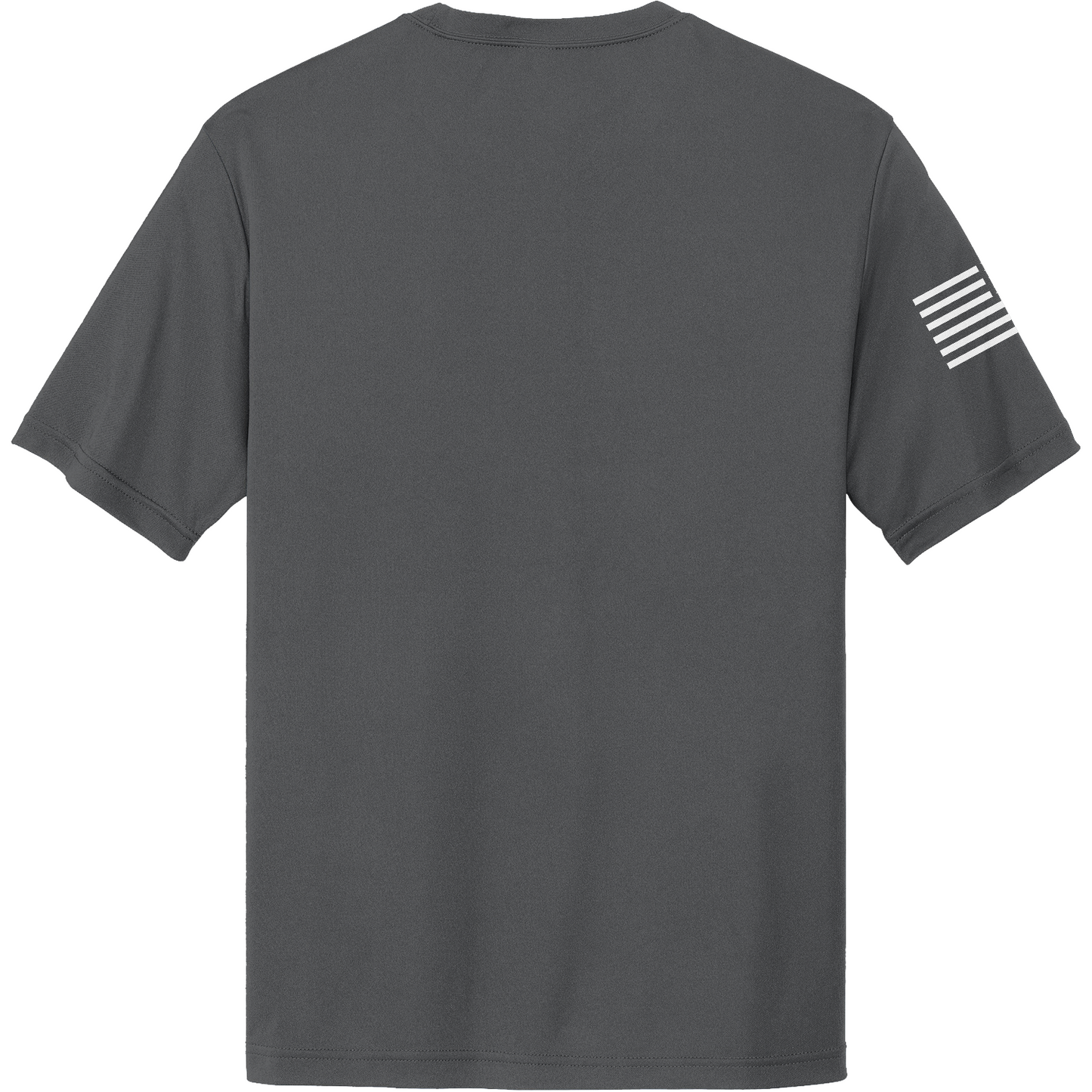 Emblem Basics Hi-Tech SS Performance Tee - White Flag