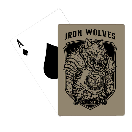 1st PLT, 301st MP CO Playing Cards - PAuYyY
