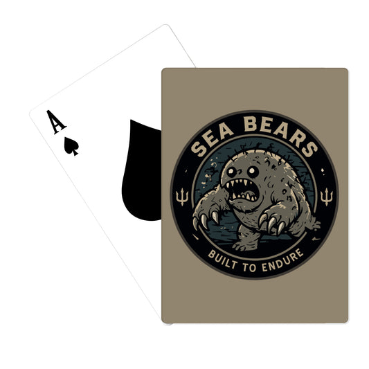 Sea Bears Playing Cards - 3q75Yz