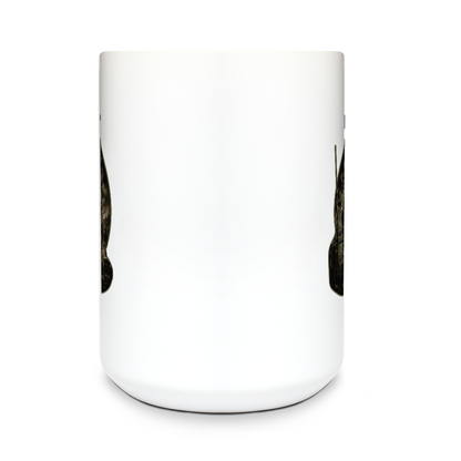 S6, 2-7 CAV 15 oz White Ceramic Mug - KucSHH