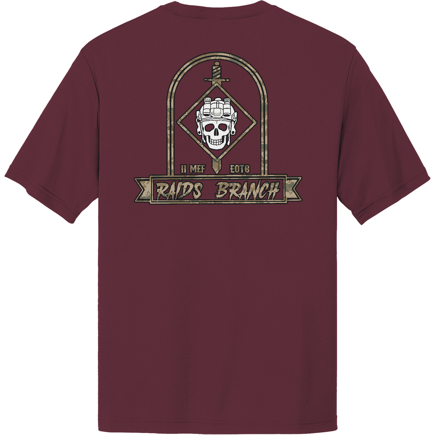 II MEF EOTG, Amphibious Raids Branch Hi-Tech SS Performance Tee - 9T3JPV