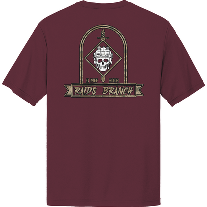 II MEF EOTG, Amphibious Raids Branch Hi-Tech SS Performance Tee - 9T3JPV