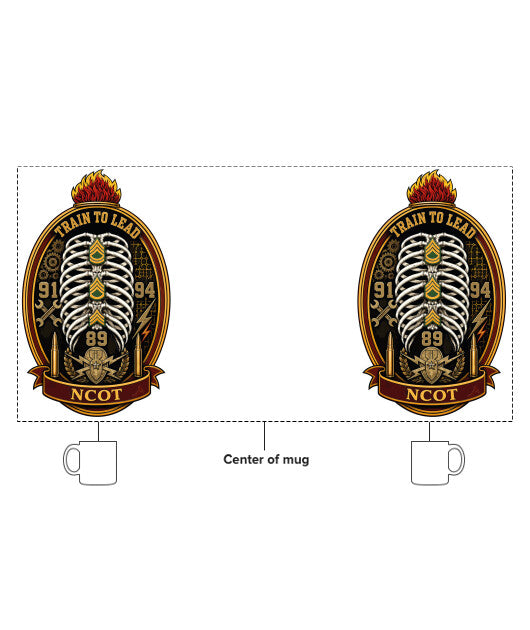 16th Ord Bn, NCOT Ceramic Mug - DMQYKH