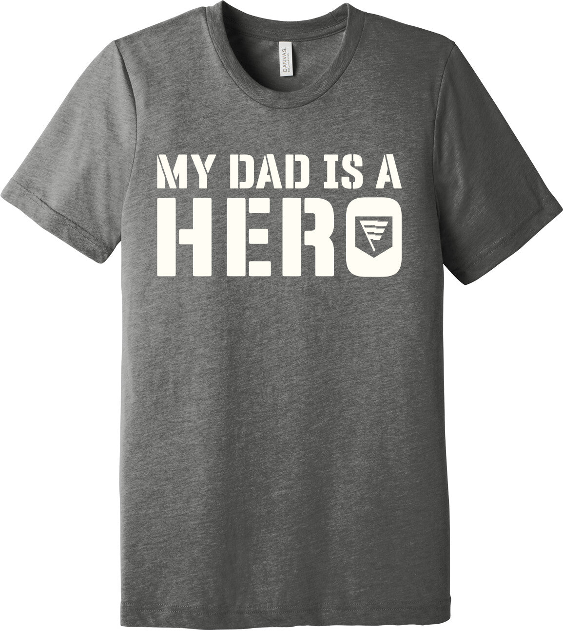 Emblem Comfort Unisex Triblend SS Tee - My Dad is a Hero
