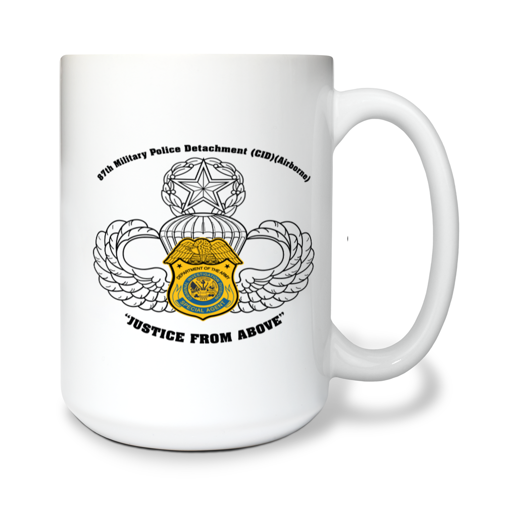 87TH MP DET (CID) (ABN) Ceramic Mug - D4xPS7