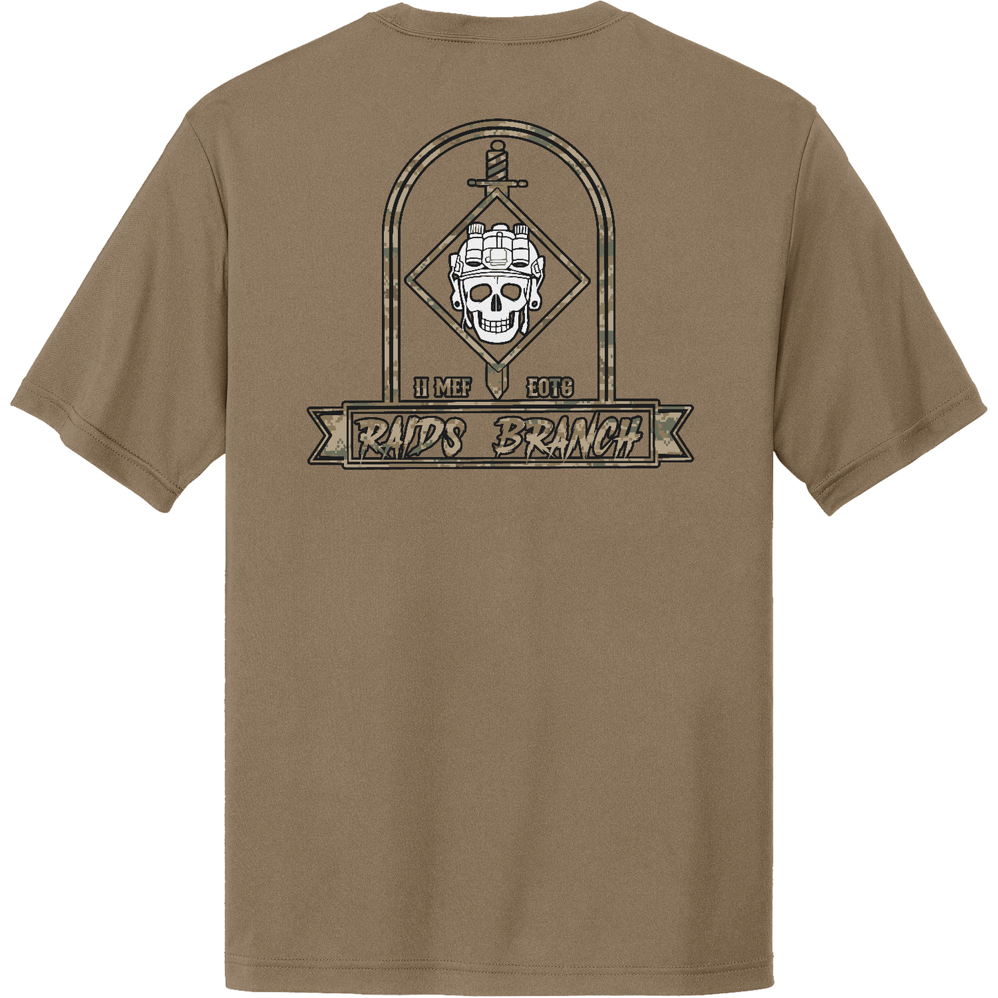 II MEF EOTG, Amphibious Raids Branch Hi-Tech SS Performance Tee - 9T3JPV