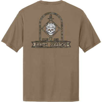 II MEF EOTG, Amphibious Raids Branch Hi-Tech SS Performance Tee - 9T3JPV