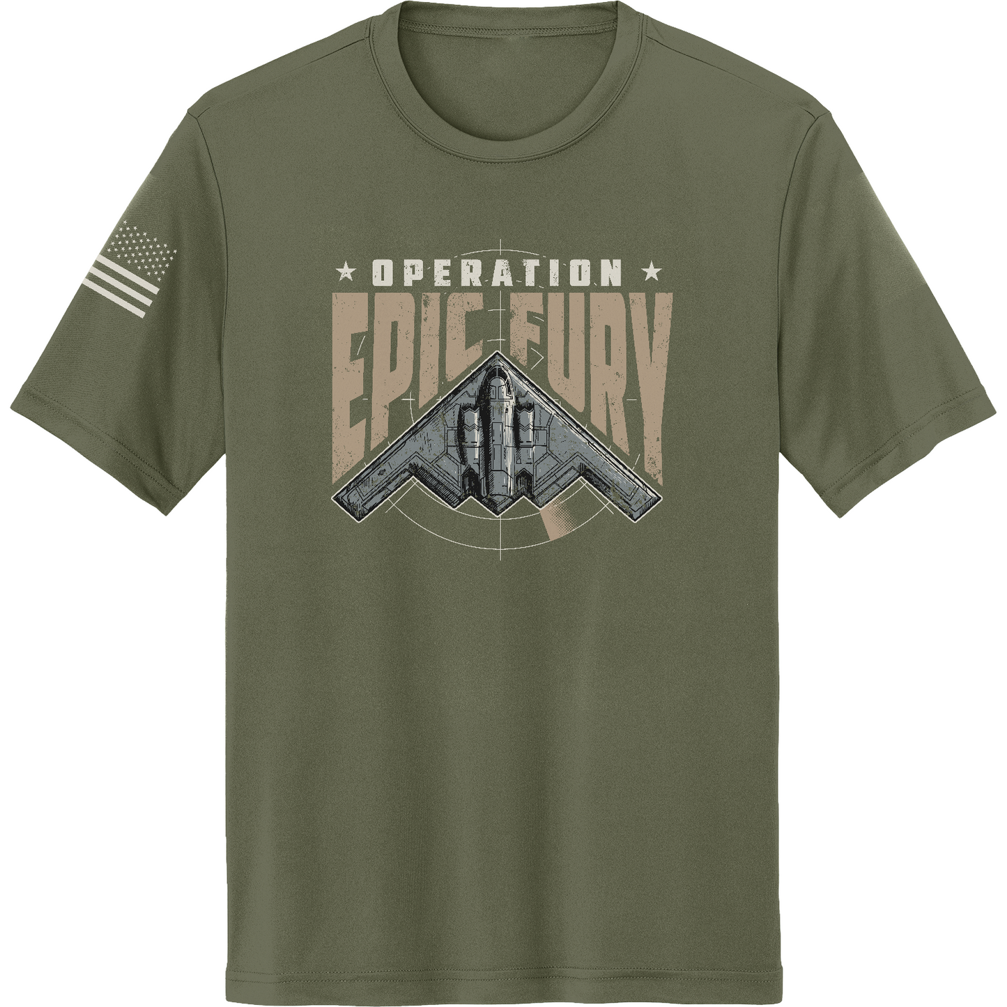 CUSTOM Operation Epic Fury Hi-Tech SS Performance Tee - Stealth