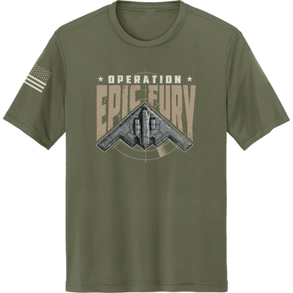 CUSTOM Operation Epic Fury Hi-Tech SS Performance Tee - Stealth