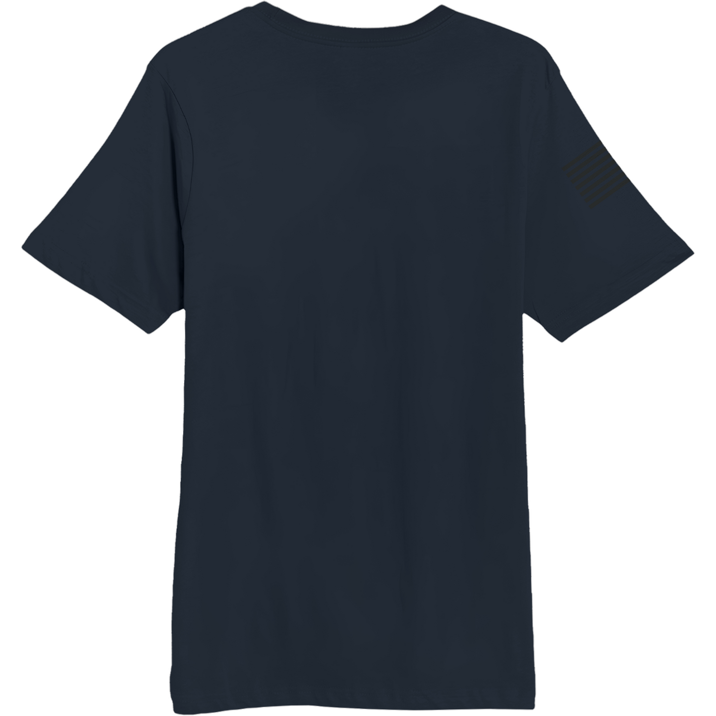 Emblem Basics Comfort Unisex Cotton SS Tee - Black Flag