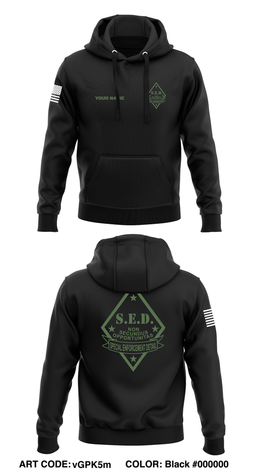 CUSTOM SED Store 1  Core Men's Hooded Performance Sweatshirt - vGPK5m
