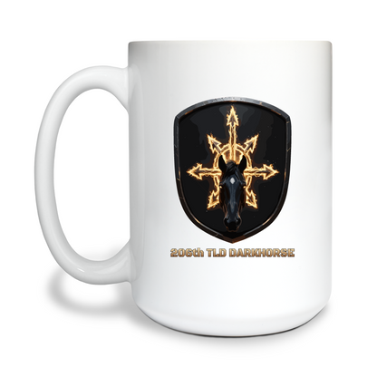 206th Theater Liaison Detachment 15 oz White Ceramic Mug - Cq76jp