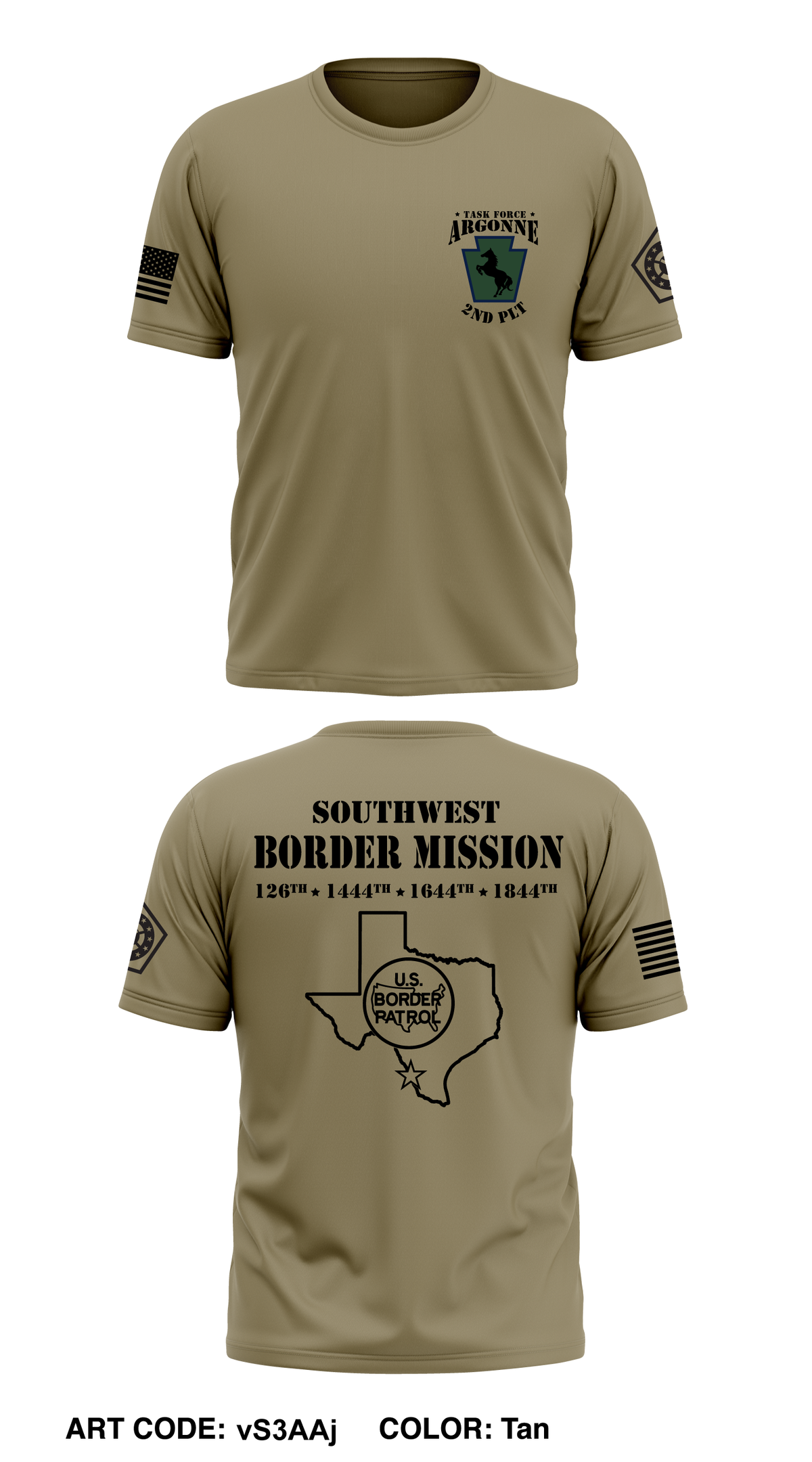 1844th transportation Core Men's SS Performance Tee - vS3AAj