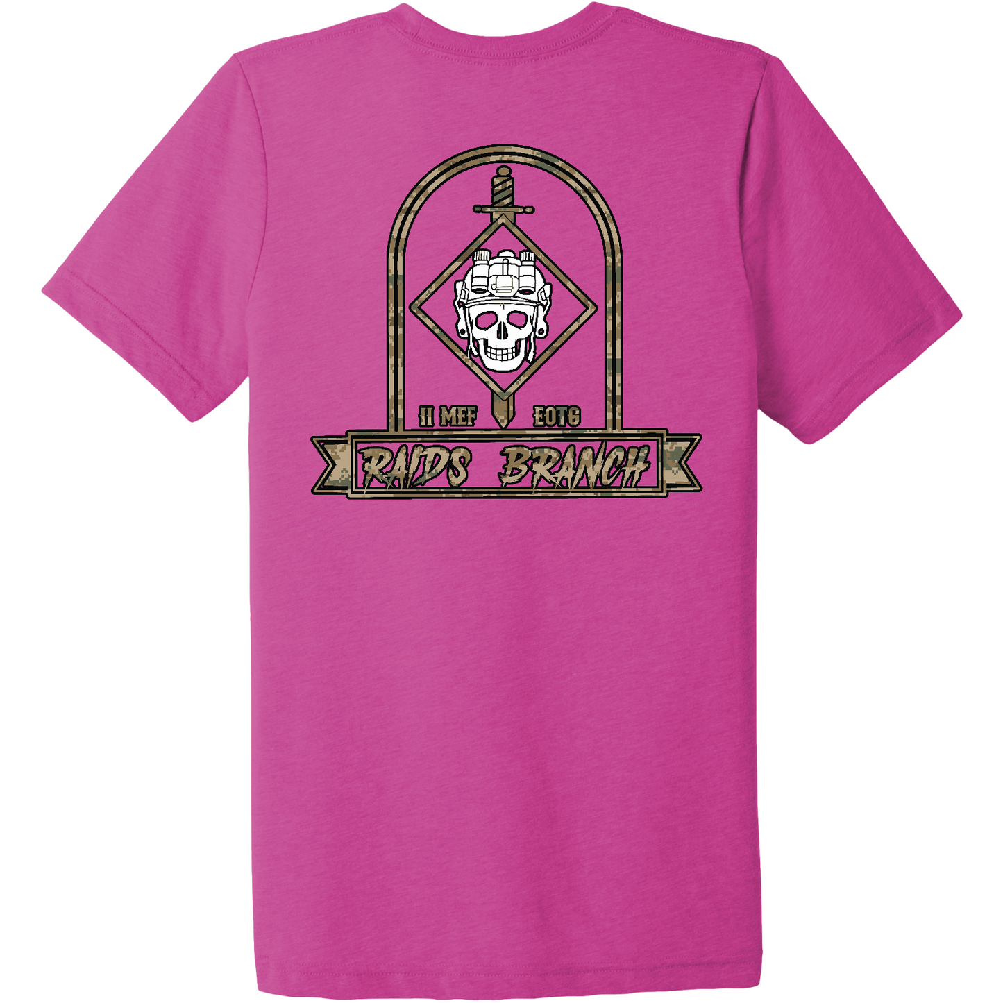 II MEF EOTG, Amphibious Raids Branch Comfort Unisex Triblend SS Tee - 9T3JPV